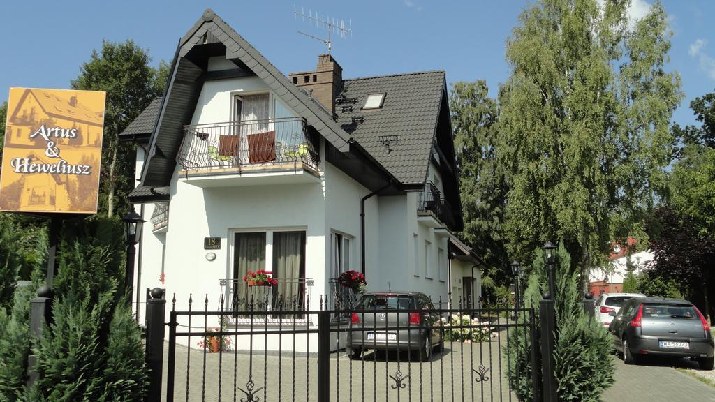 Heweliusz Villa Ustka Eksteriør billede